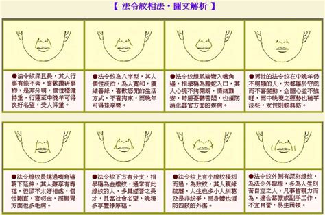 法令紋到下巴|面相：臉上4種法令紋，事業有成又長壽，你有哪一。